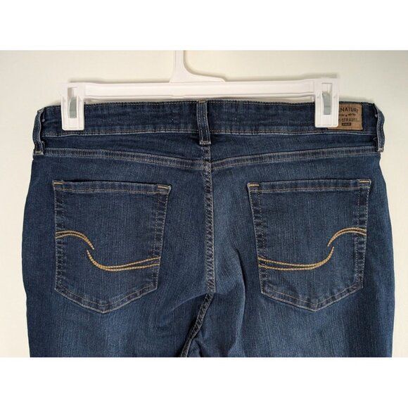 Levi's Signature Totally Shaping Boot Cut Jeans Size 34x32 Slimming Mid Rise - Picture 4 of 5